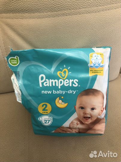 Подгузники pampers