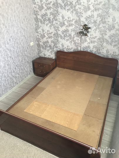 Кровать Двуспальная Две Тумбы бу Армавир
