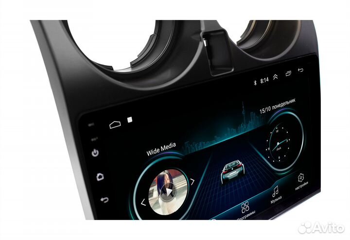 Nissan Qashqai Dualis 2007-2014 Штатная магнитола