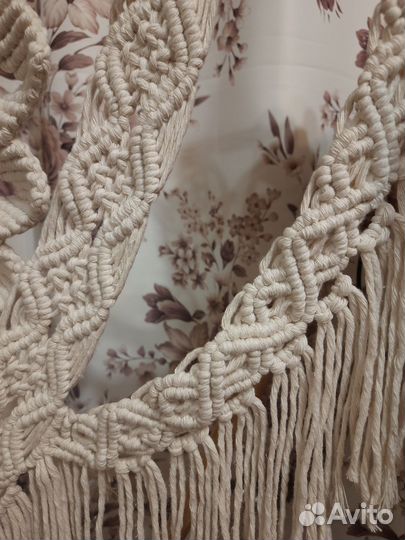 Макраме панно интерьерное 