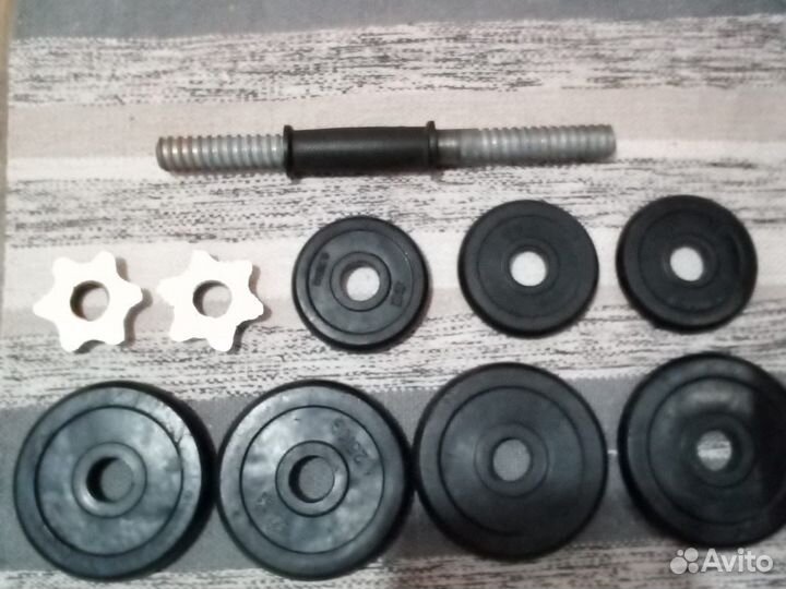 Гантеля разборная