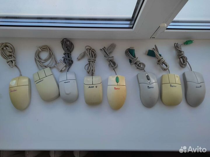 Genius Мышь компьютерная ретро