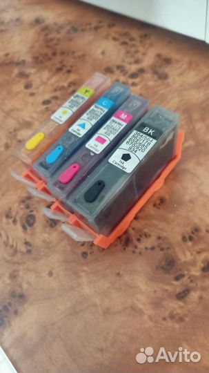 Картридж HP 655 перезаправляемый(пзк)