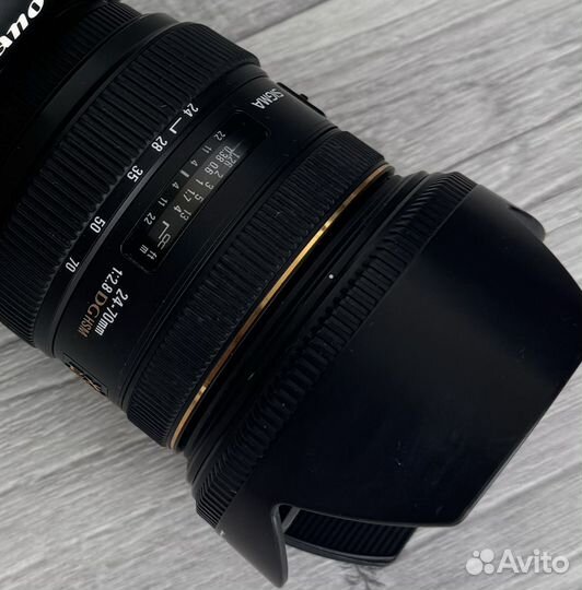 Объектив Sigma AF 24-70mm f/2.8 для Canon