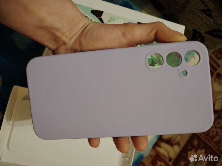 Чехол VLP на Samsung A25 фиолетовый