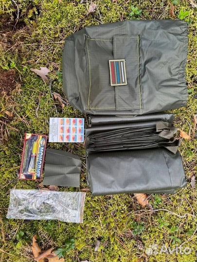 Тент 3х3м олива таффета пу 3000 рип стоп