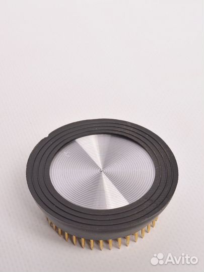 Кензан флористический круглый 6 см латунь