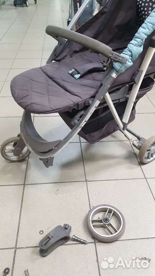 Коляска Eleganza ремонт колеса детской коляски