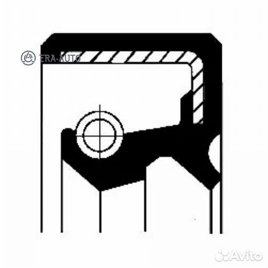 Corteco 19019975B Сальник дифференциала 39x59x11/1