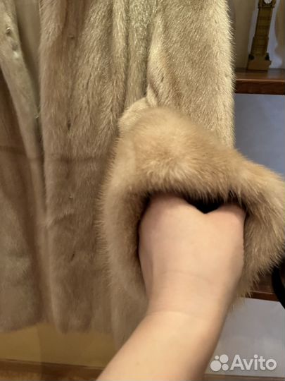 Шуба норка фирменная новая 44/46