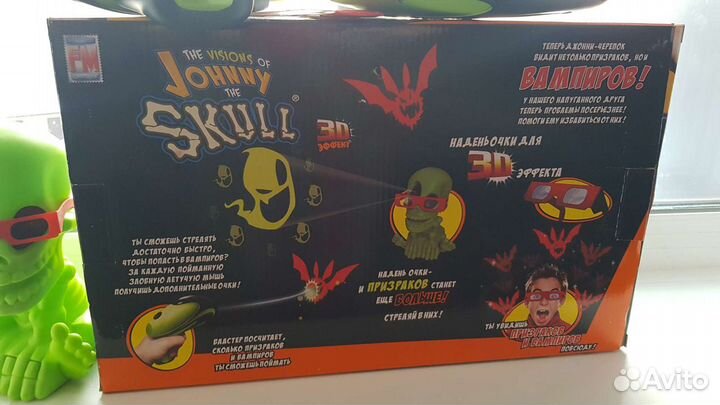 Игра 3d Johnny the skull Джонни Черепок