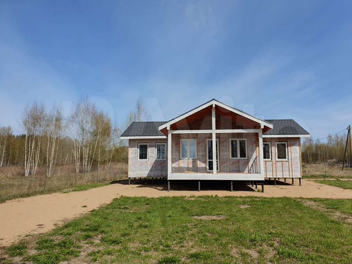 Коттедж 107 м² на участке 30 сот.