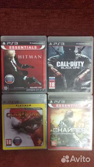 Диски на ps3