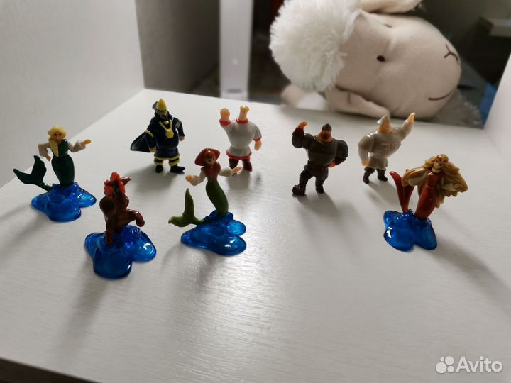 Игрушки из киндера три богатыря