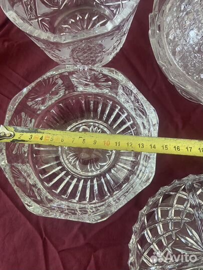 Хрустальная ваза