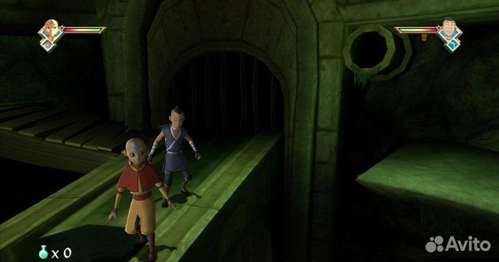 Avatar The Legend of Aang Burning Earth, б/у, англ