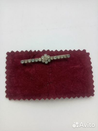 Брошь серебро винтаж