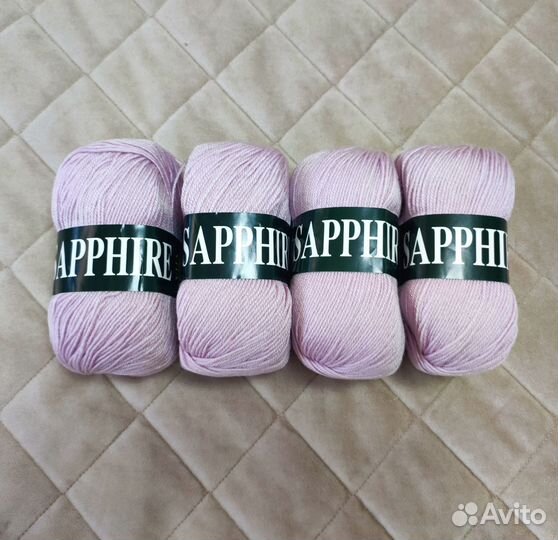Пряжа Vita Sapphire, шерсть
