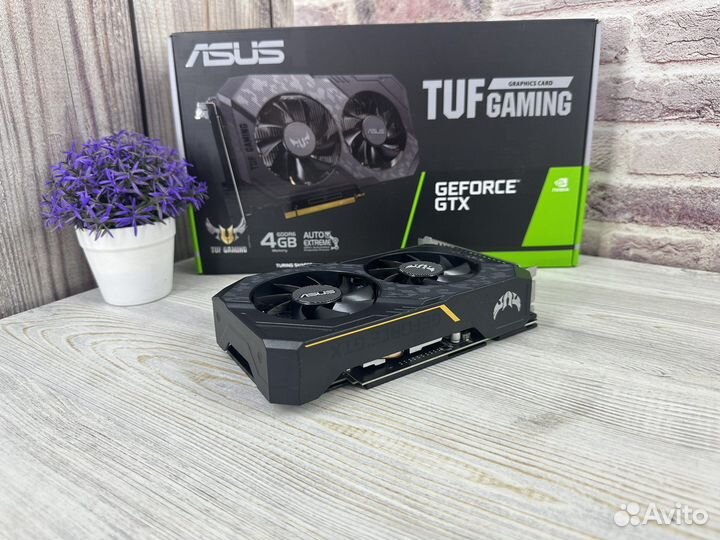 Видеокарта asus TUF Gaming GTX 1650 4gb gddr6