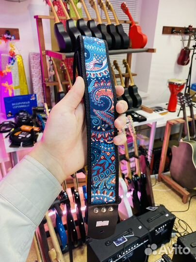 Ремень для гитары Новый