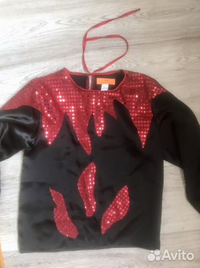 Костюм новогодний карнавальный чертик чертенок