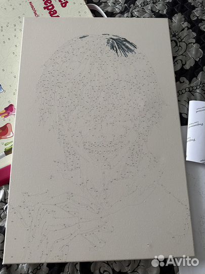 Картина по номерам токийский гуль канеки