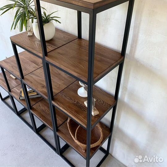 Полка под цветы лофт