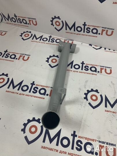 Патрубок Буран бокового выхлопа длинный (капот пил