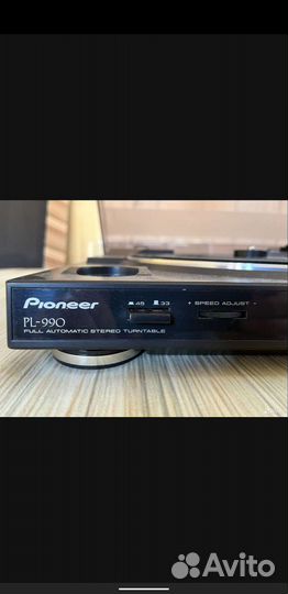 Проигрыватель винила pioneer pl 990