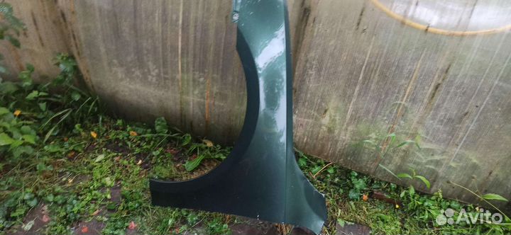 Крыло переднее левое Skoda Octavia а7 рестайлинг