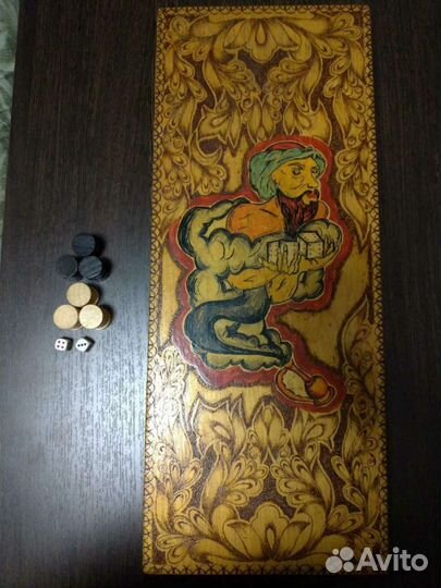 Нарды ручной работы