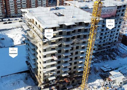 Ход строительства ЖК «Сибиряков» 1 квартал 2022