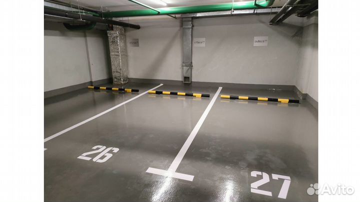 Промышленные полы подземного паркинга
