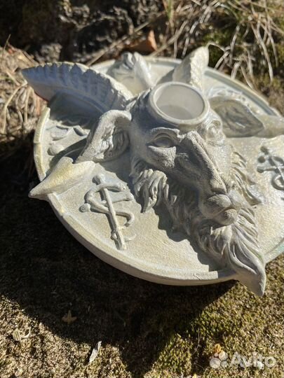 Бафомет подсвечник денежный поток