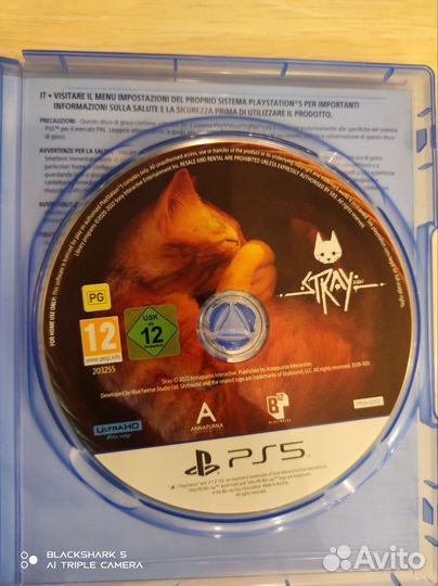 Stray ps5 диск