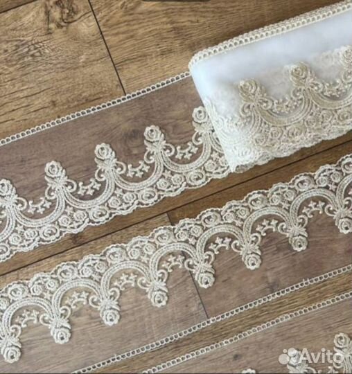 Скатерть силиконовая, прозрачная с декором