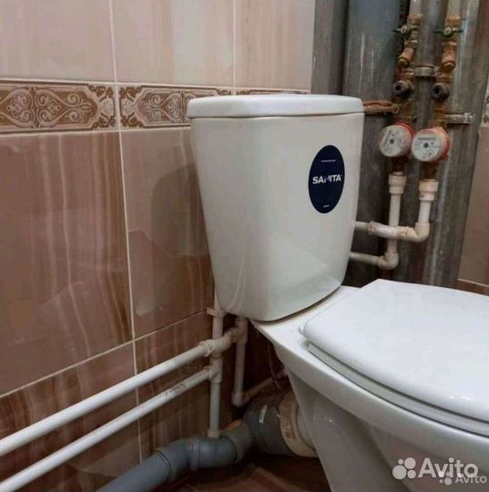 Устранение засоров канализации,сантехник