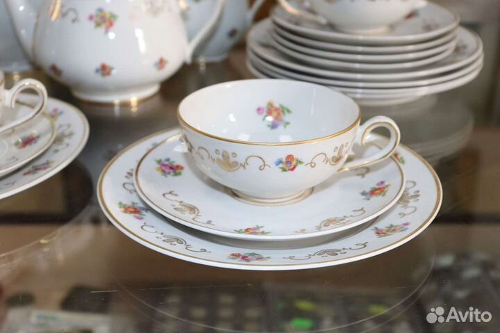 Сервиз фарфоровый чайный Jlmenau 50-60е г