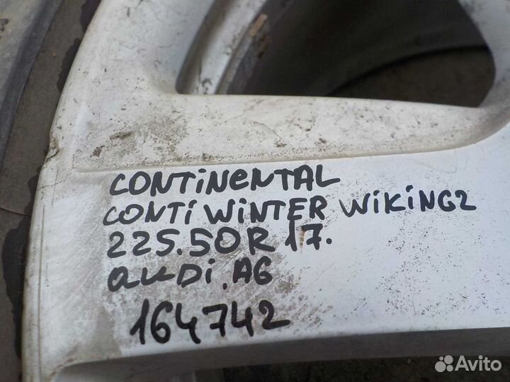 Колесо Audi a6 225/50/17 continental 1шт