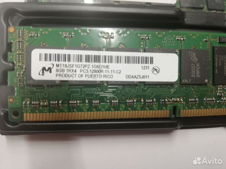 DDR3 8GB Серверная память Micron