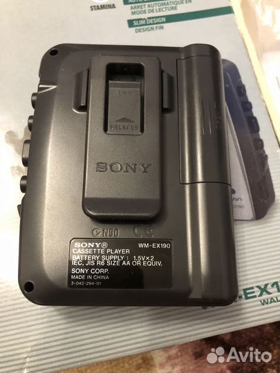 Кассетный плеер sony