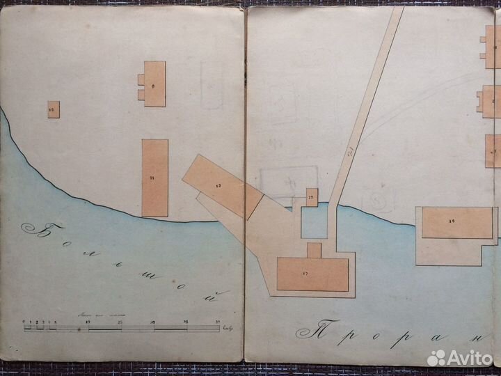 Чертёж-проект-1896 года. Ручная работа