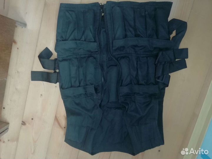 Жилет утяжелитель с грузом