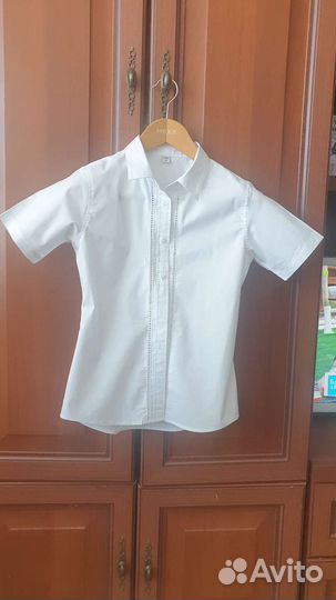 Блузка белая на девочку