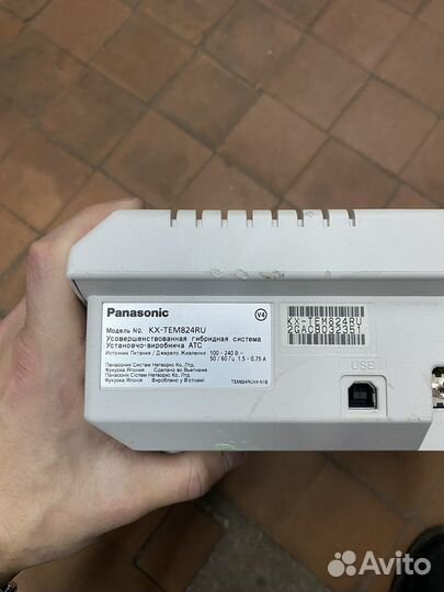 Блок атс panasonic kx-tem824ru