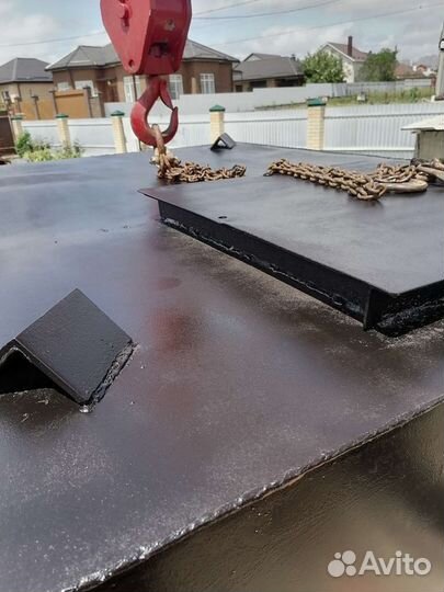 Емкость металлическая 4куба