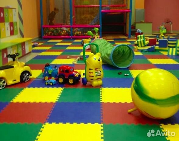 Мягкие модульные детские коврики-пазлы