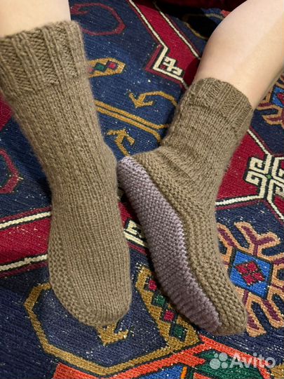 Вязаные носочки