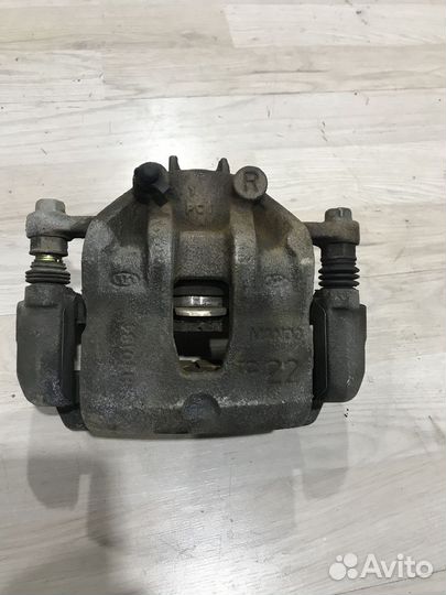 Суппорт тормозной перед Hyundai solaris Прав