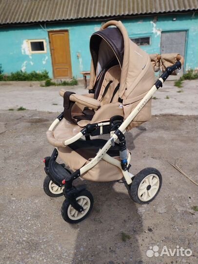 Коляска riko brano ecco 3 В 1 цвет 12 caramel